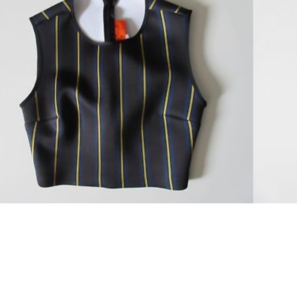 Clover Canton Paisley and pinstripes skirt and top - Picture 3 of 5